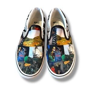 VANS Beetlejuice House of Terror Slip-On Sneakers Women’s Size 8W Graphic Custom
